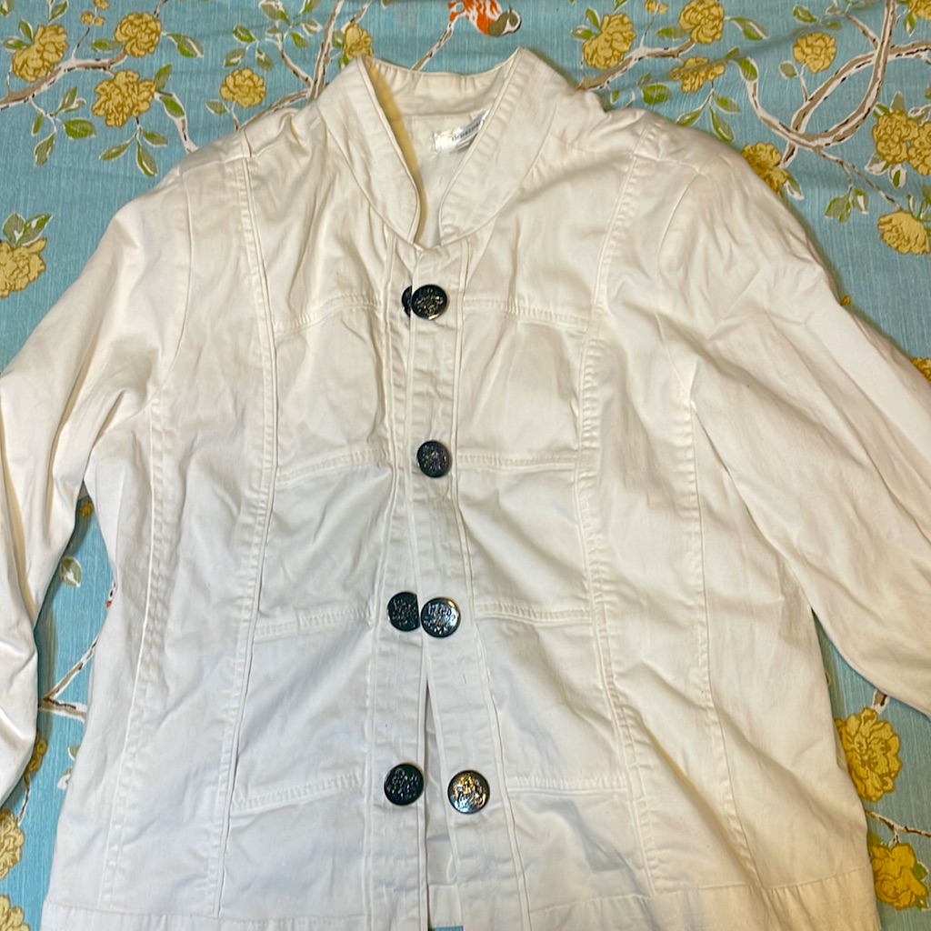 White Captains Jacket